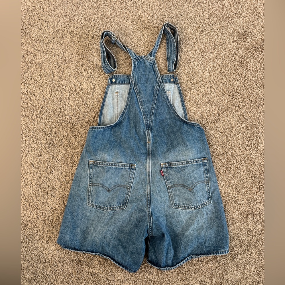Levi's Blue Denim Overalls - Picture 5 of 5
